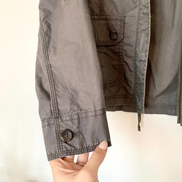 Eddie Bauer Cargo Gray Jacket Size Small - Picture 7 of 7